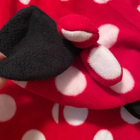 Disney Minnie Onesie Footed Pajamas - Picture 7 of 12